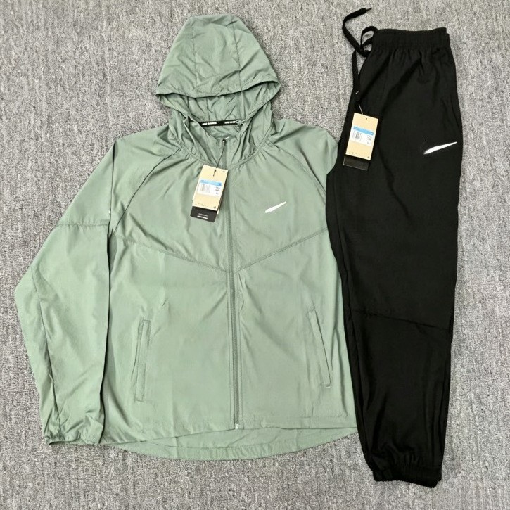 Quick-Drying Single-Layer Ribbed Fabric Set Dd4747+4834 for Cross-Border Foreign Trade Wholesale, Casual Sports Windproof