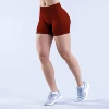 Burgundy shorts