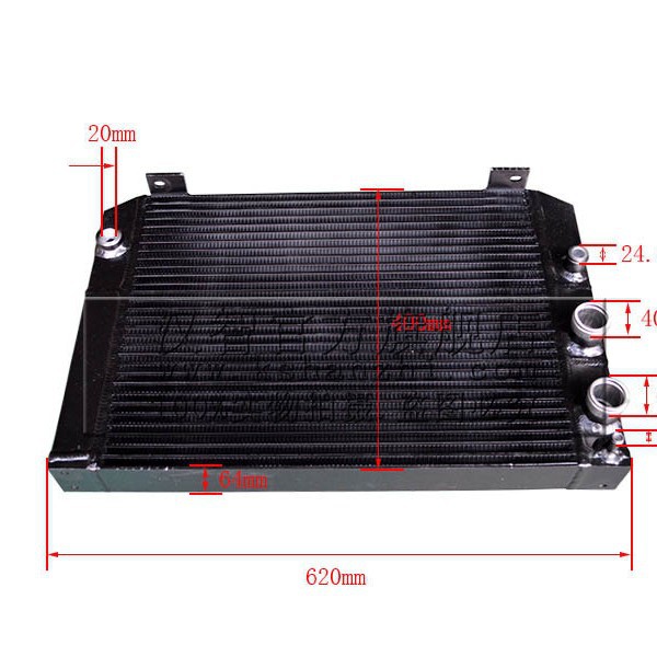 Tanque de agua de carretilla elevadora para Linde H30 Perkins accesorios de carretilla elevadora 3511070504 tanque de agua de refrigeración de carretilla elevadora diesel