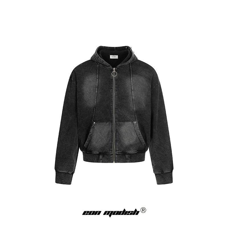 Eon Modish 25秋季新品美式街潮高街个性连帽卫衣外套