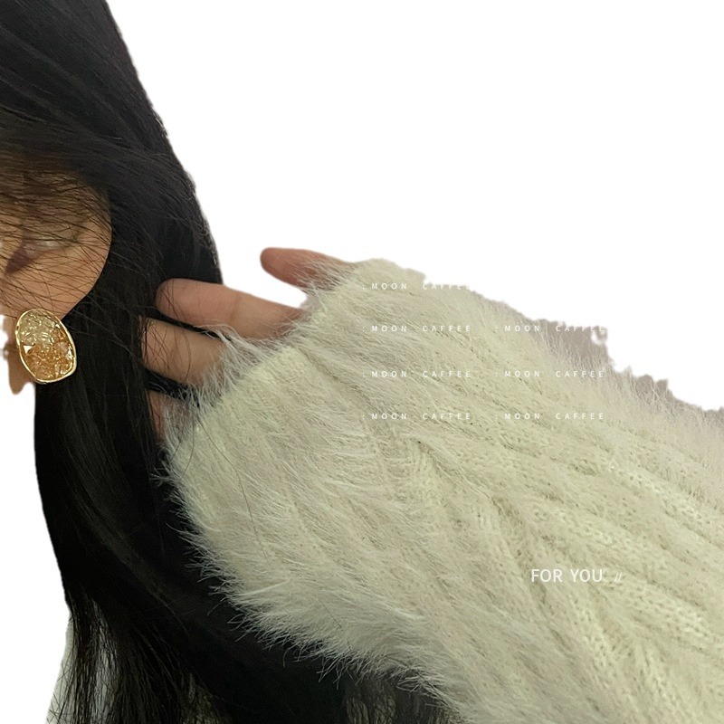 Unique Design Orange Sea Crystal 2023 New Trendy and High end Exquisite with Sterling Silver Style Earrings_voghion.com