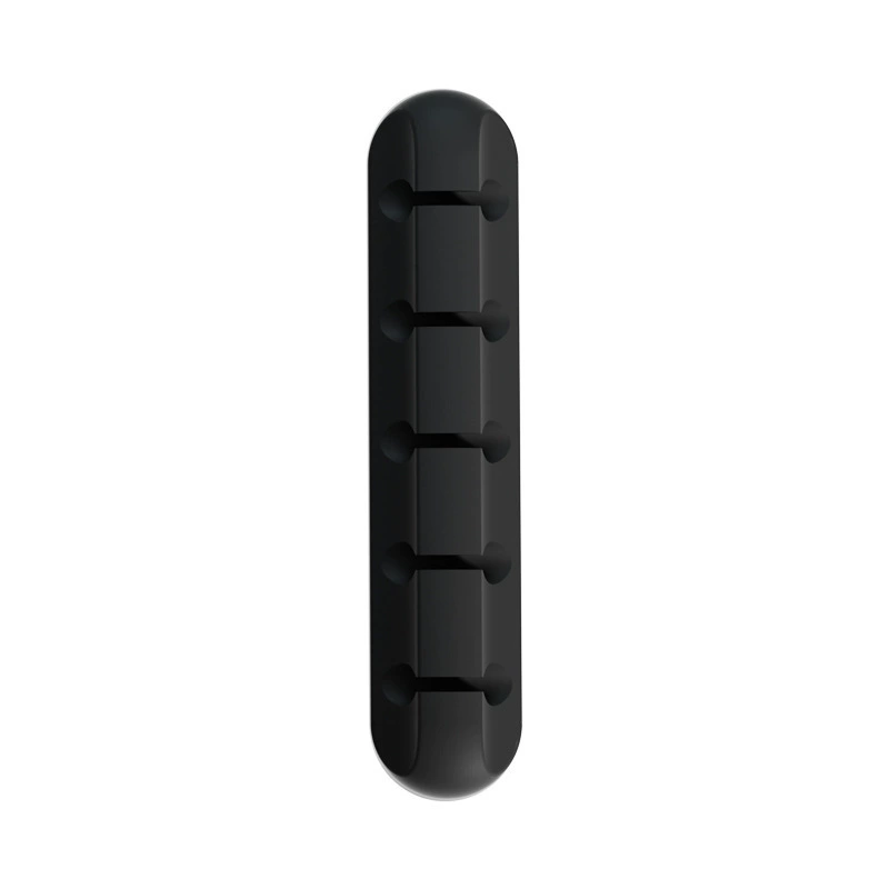 Silicone desktop cable organizer data line storage tidy fixed headset cable winding device wire organizer cable management
