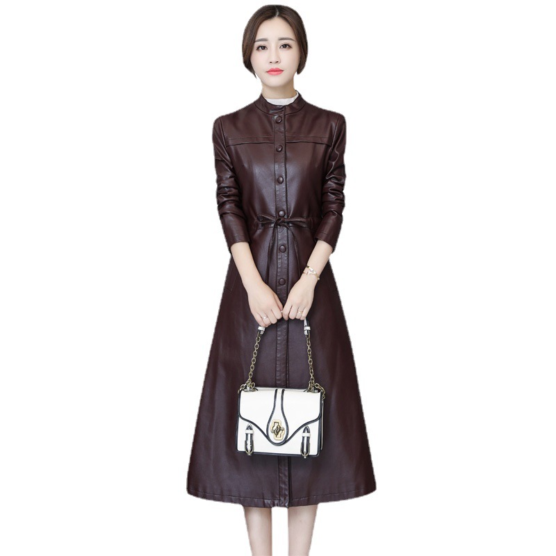 D3492 1680K ÁO DA NỮ HEFTDTH BIG SIZE NGOẠI CỠ MÙA XUÂN THU ĐÔNG TRUNG NIÊN THỜI TRANG NỮ DA BÒ G05 SẢN PHẨM MỚI