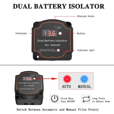 Battery Isolator Vsr Rv – Power supply, ignition system accessories