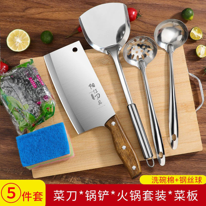 Cortar y cortar cuchillo de cocina antiguo cuchillo de corte de huesos de doble propósito cuchillo de corte de carne doméstico método de corte de carne frutas forjadas a mano Longquan
