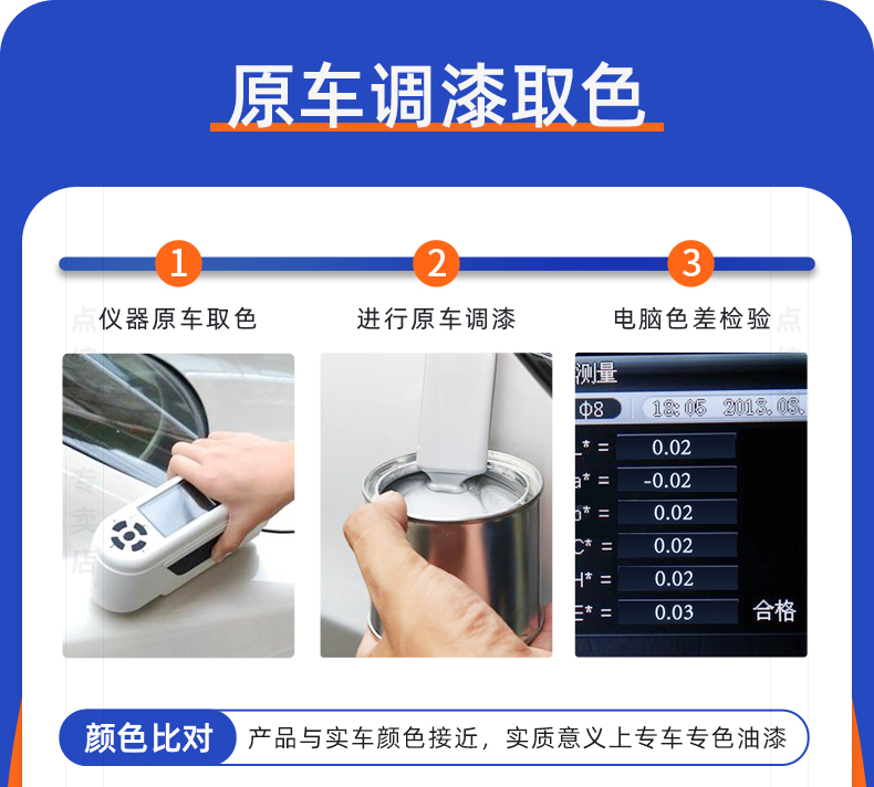 Suitable for Honda Avancier touch-up paint pen, Off-White, Starry Blue, Pearl White, car scratch self-painting