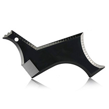 17款黑胡须造型梳胡子造型梳胡子造型工具板胡子造型尺胡子梳模板