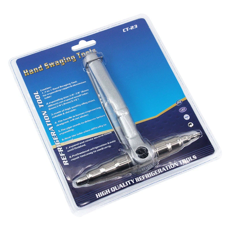 Ручной расширитель труб Dongxiao CT-23, 6-22 мм, простой портативный инструмент для развальцовки труб для холодильного оборудования