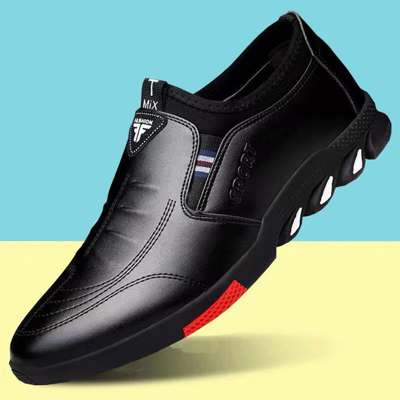 Special Offer Leather Shoes, New Style Men's Shoes, Casual Soft Leather, Breathable, Wear-Resistant, Non-Slip, Soft Sole, Lightweight, Business Slip-Ons Special Offer Leather Shoes, New Style Men's Shoes, Casual Soft Leather, Breathable, Wear-Resistant, Non-Slip, Soft Sole, Lightweight, Business Slip-Ons