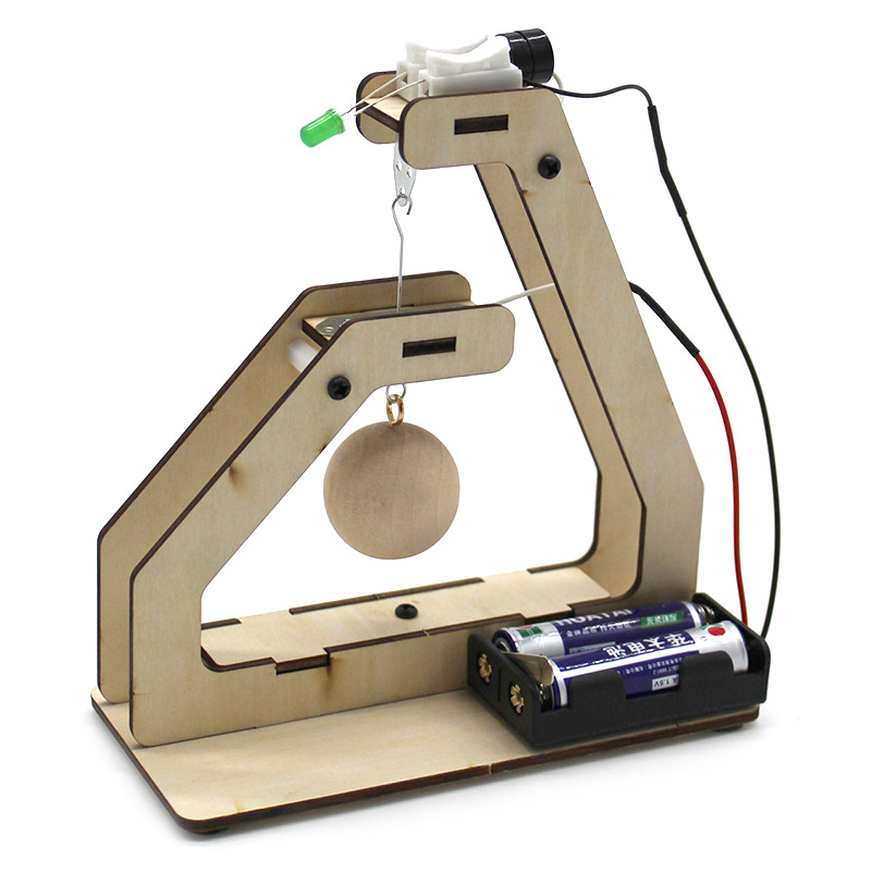 Kit de proyectos de ciencia y tecnología, materiales para experimentos científicos, juguete de madera para ensamblar, herramienta educativa, modelo de invención para estudiantes