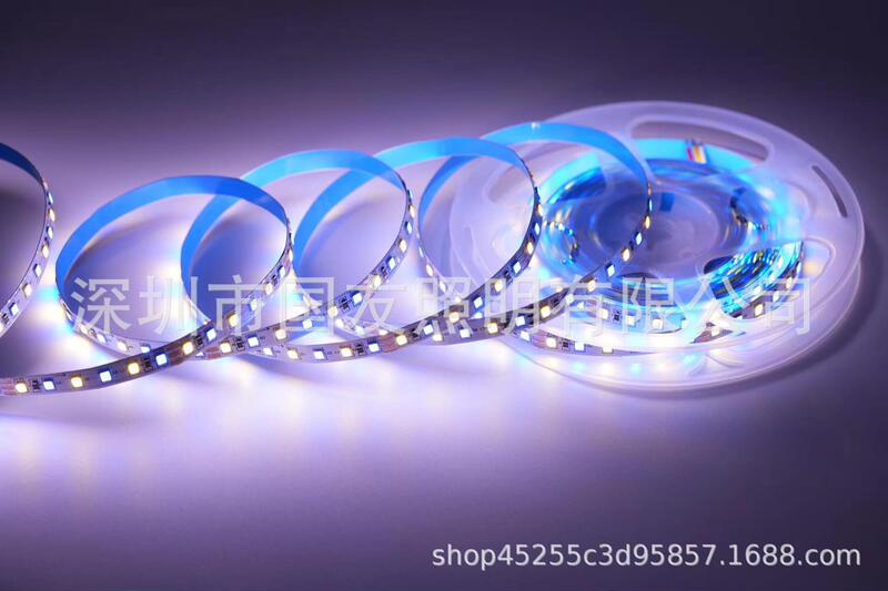 2835低電圧ランプストリップ自己接着性ledストリップ12v 2色ランプストリップ卸売24vリニアライト120ランプキャビネットライト|undefined