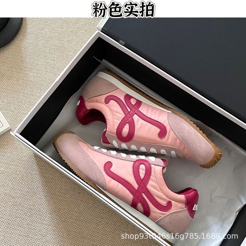 LO Liu Yiyangと同じスタイルの女性用本革インナー高さトレーニングシューズ、レトロなフォレスト・ガンプシューズ、斜めの白い靴、カジュアルで多用途|undefined