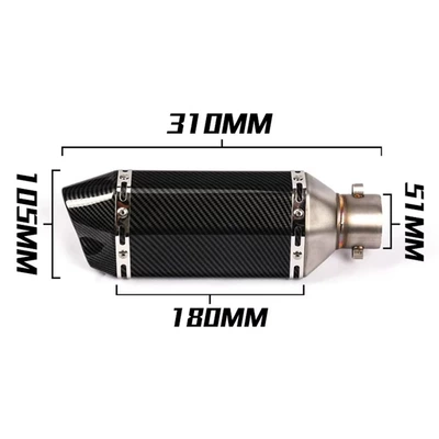 Pipe Compatible with Huanglong 600, Exhaust pipe