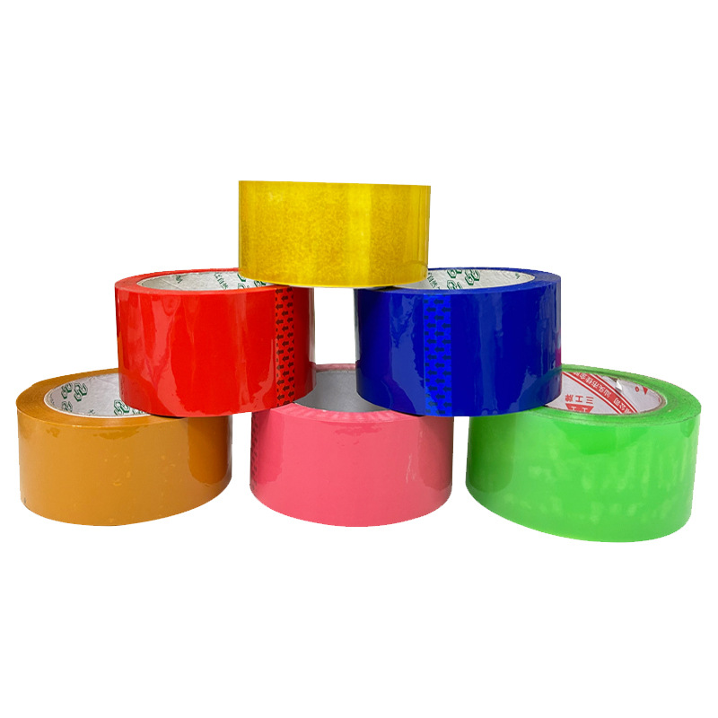 Cinta de impresión personalizada del fabricante, embalaje expreso, embalaje de rollo grande de alta viscosidad, sellado, sellado, cinta de impresión transparente
