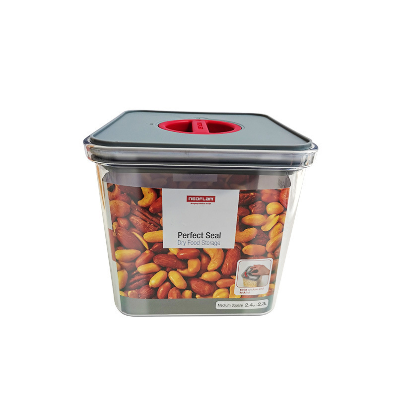 Neoflam五穀食品級キッチン貯蔵缶密封缶冷蔵庫収納プラスチック食品ボックス防湿缶|undefined