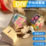 手工儿童木制房子储钱罐