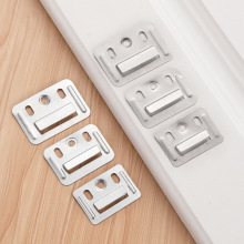 墙板卡扣 卡子不锈钢卡扣pvc固定片安装扣件竹木纤维集成墙面卡扣