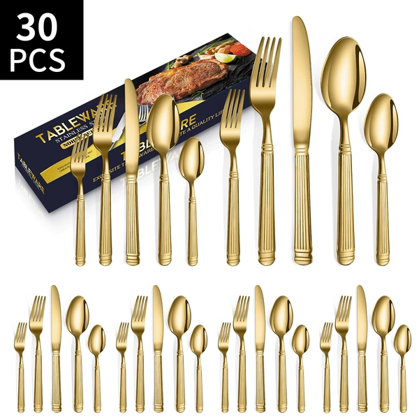 Golden set, 30 pieces