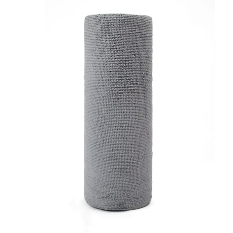 Microfiber Cleaning Cloth Roll, Multi-Color 25×25 cm, 20 Sheets per Roll, Absorbent