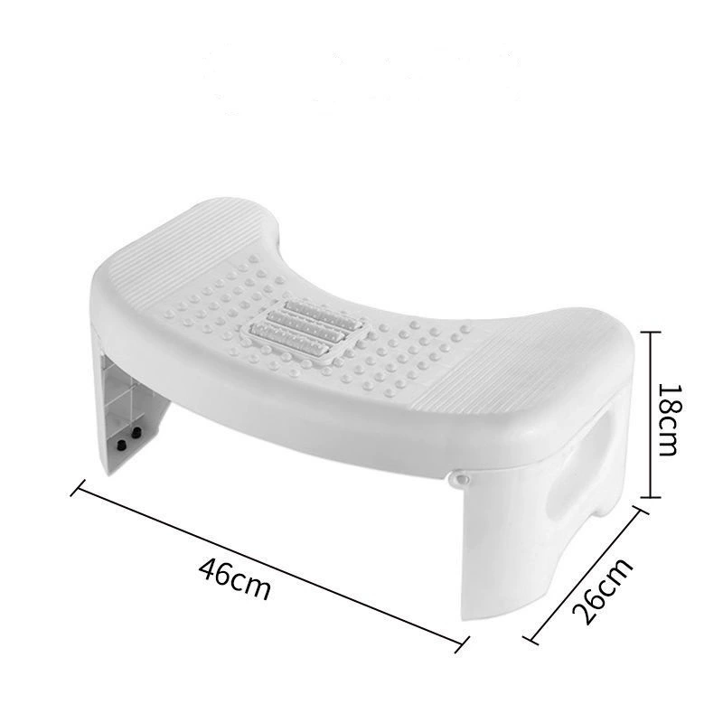 Footstool, plastic toilet, non-slip stepladder, increased thickness