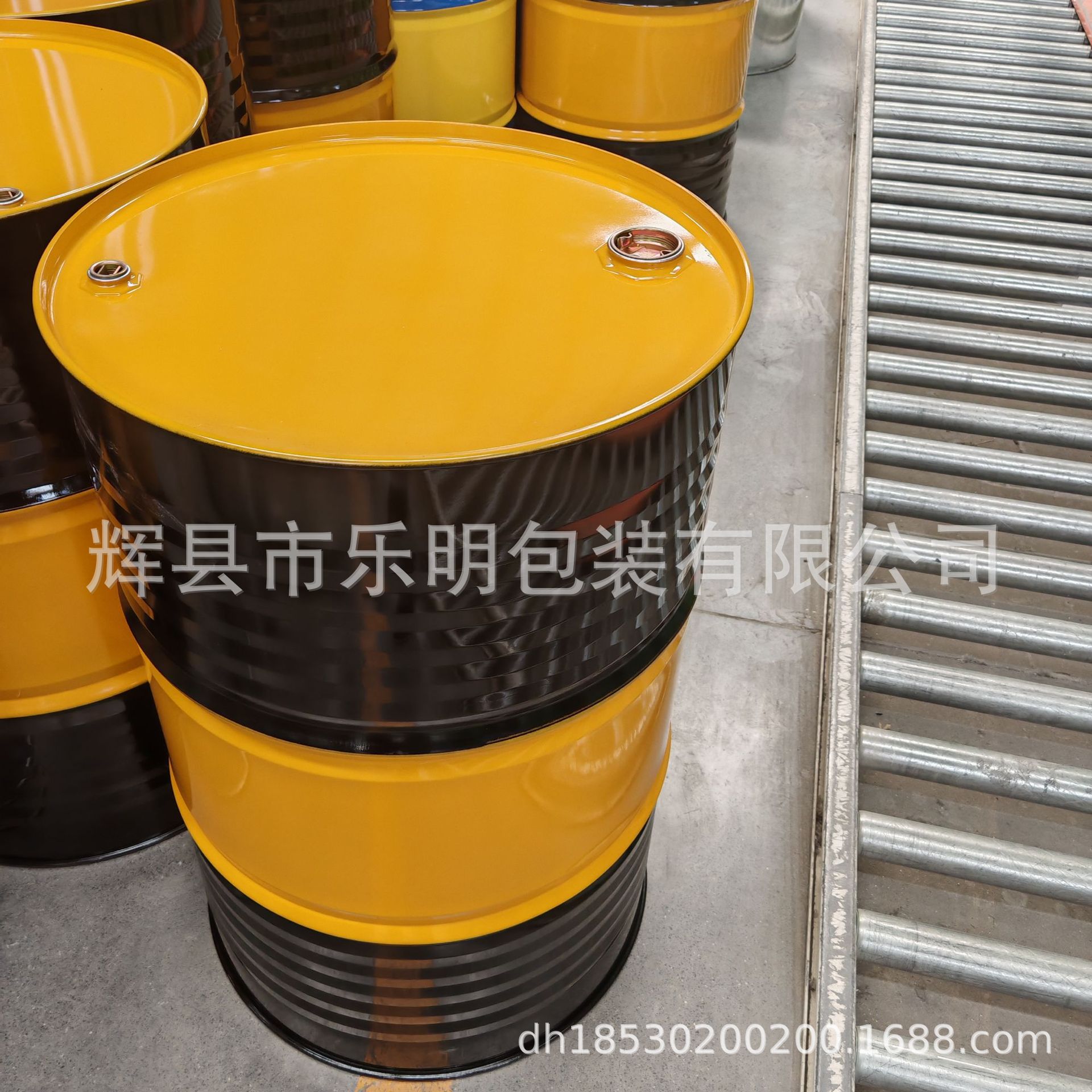 220升烤漆铁桶 宜昌市宜都市烤漆铁桶 烤漆铁桶厂家