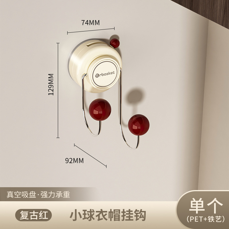 Gancho con ventosa Gancho para ropa sin perforar la parte trasera de la puerta Gancho para ropa de entrada sin costuras de carga fuerte Gancho para ropa de baño