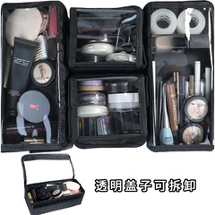 化妆箱收纳内胆包化妆师隔层分隔包分格子多功能化妆品整理收纳包