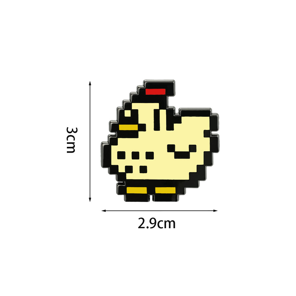 Stardew Valley game merchandise metal pin pixel farm game enamel badge game player collectible small gift