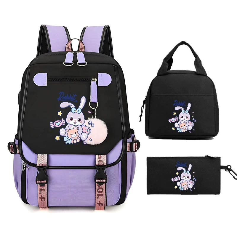Backpack, cute capacious ultra light shoulder bag, spine protection