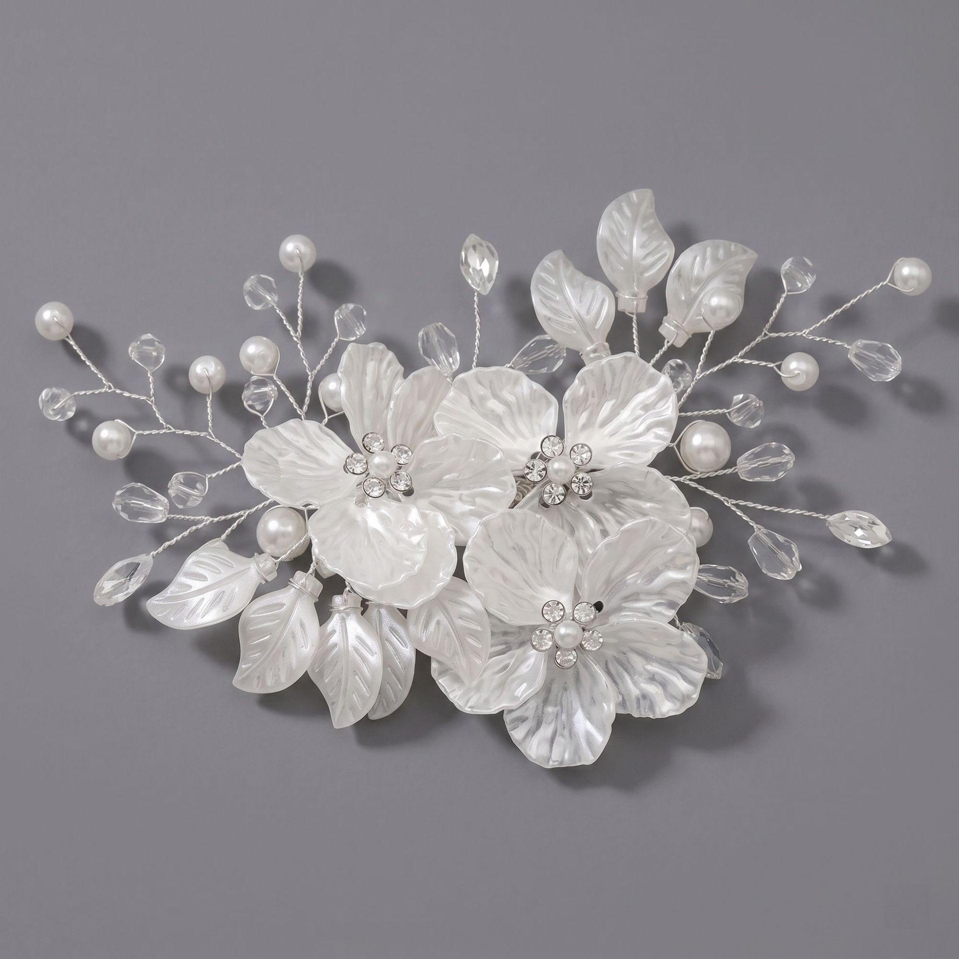 Universal hairgrip, flowered, J6982
