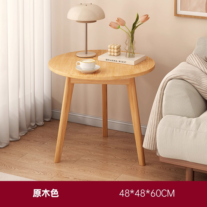 [업그레이드 된 단단한 나무 다리] 48*48*60cm 단단한 나무 색상 단일 레이어