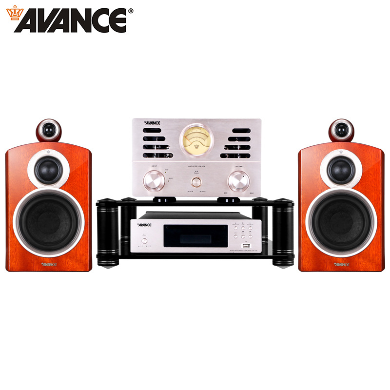 AVANCE丹麦皇冠 ADV170升级AW170组合音响电子管音箱USB蓝牙胆机