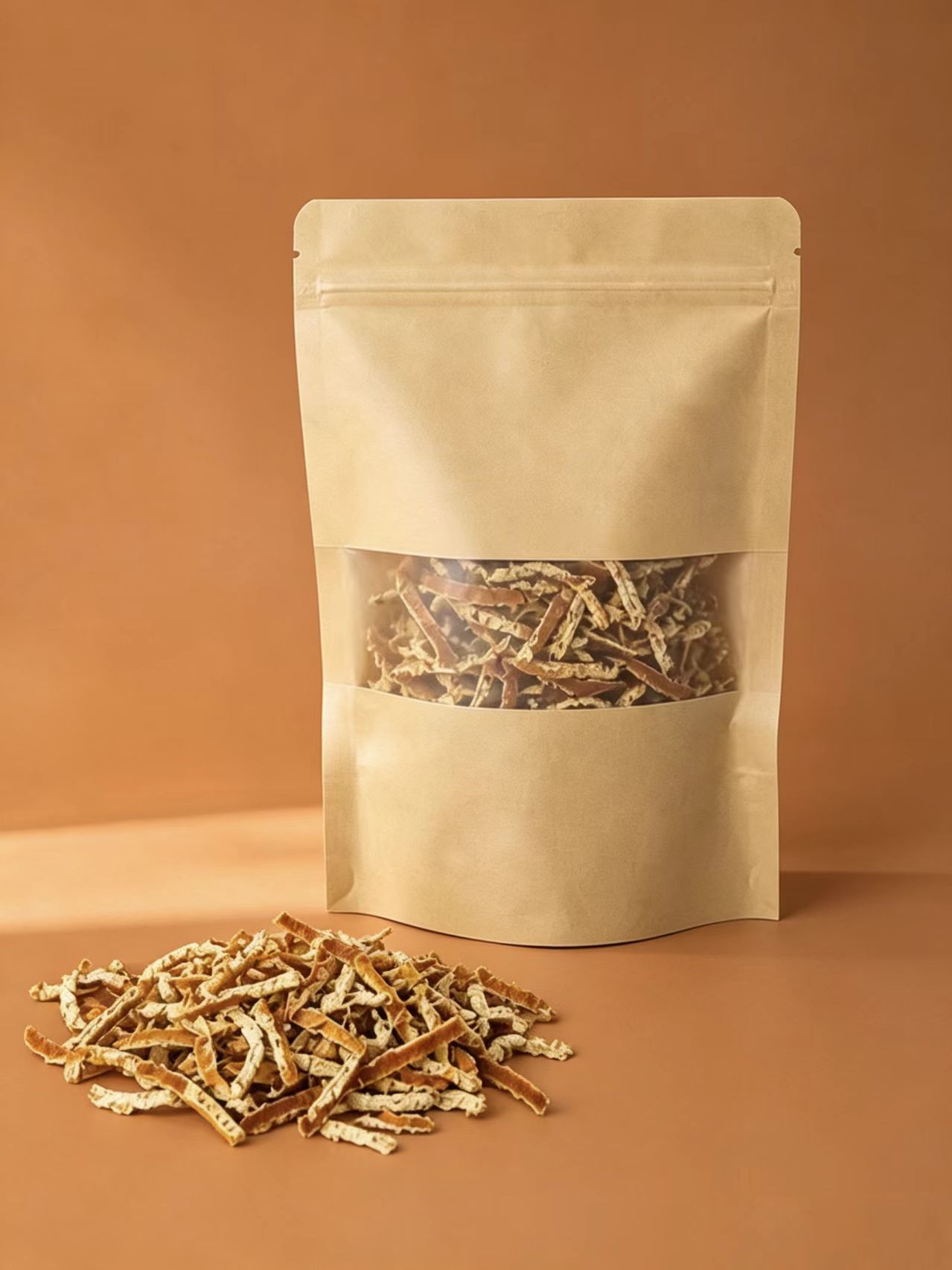 Dried Chenpi Tangerine Peel Shreds 1000g Bulk for Tea and Soup from Xinhui key features