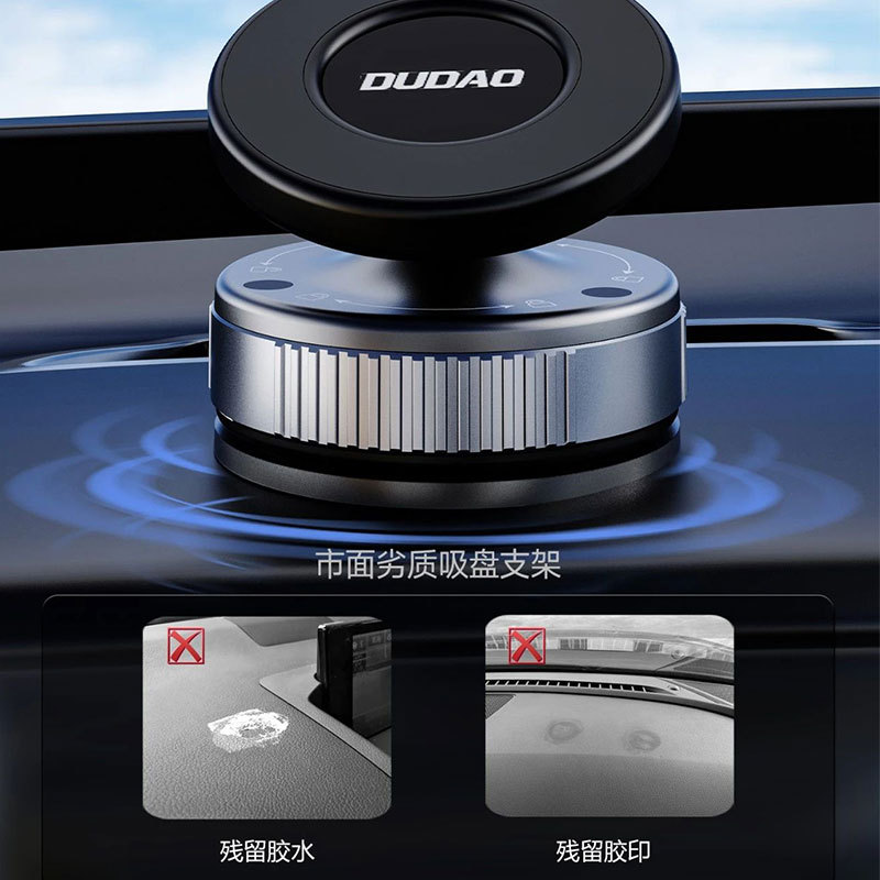 F24 único soporte de teléfono móvil de automóvil 2025 nuevo tipo de succión magnética de adsorción de vacío de navegación de automóviles soporte para automóviles
