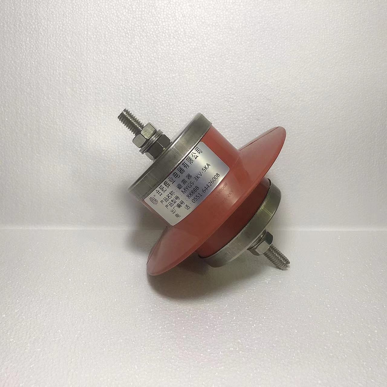 MYGS-3/5 3KV过电压保护器，高压压敏电阻，防雷压敏电阻