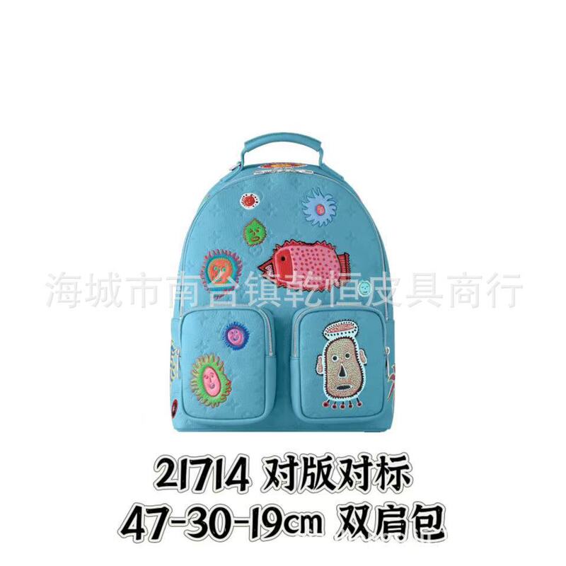 男士双肩包男包联名休闲背包旅行包书包机场包大容量一件代发|undefined