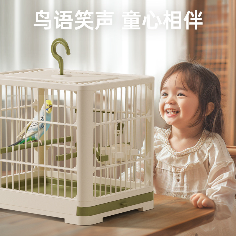 Parrot Bird Cage Bird Villa Bird Cage Feeding Drinking Cage Space Parrot Cage Pigeon Cage Pet Supplies 2
