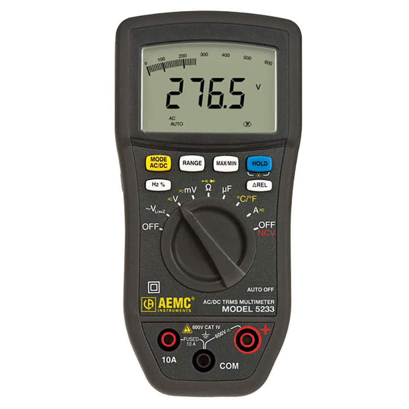 AEMC 5000系列 手持数字万用表 适用于高电压电流检测