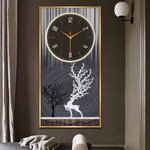 【50*100】玄关竖版装饰画沙发背景墙挂画装饰餐厅卧室挂钟客厅