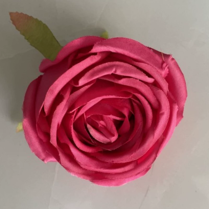  handmade simulation rose head wedding fake rose plant wall DIY rose simulation flower wholesale