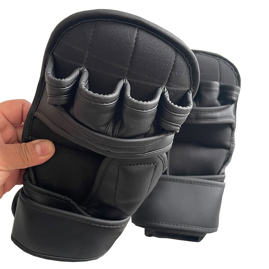 Fábrica Angtian personalizada guantes de boxeo profesional MMA boxeo Muay Thai guantes de boxeo