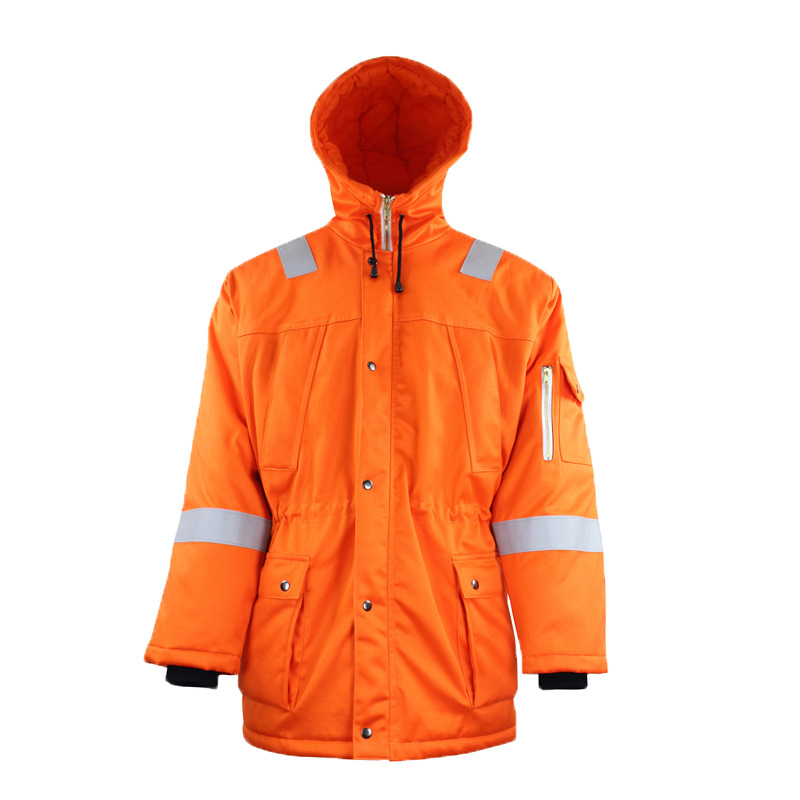 晴棉混纺阻燃防寒夹克冬季防火防寒风褛阻燃棉袄保暖阻燃工作服