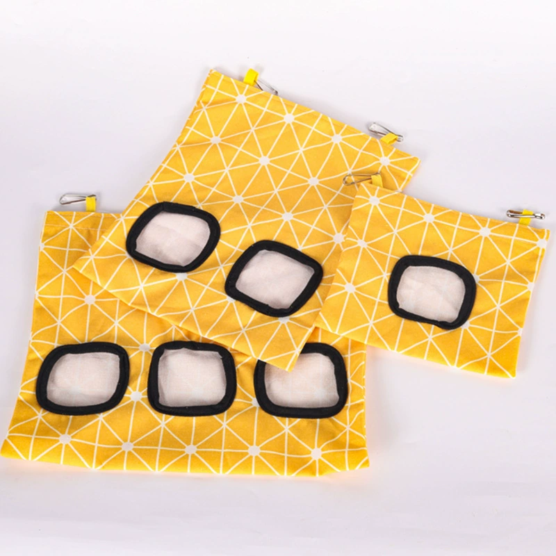 Милая подвесная сумка для сена для домашних животных, подвесная сумка для кормления кроликов, морских свинок, большая вместительная сумка для сена, сумка для сена для маленьких домашних животных #