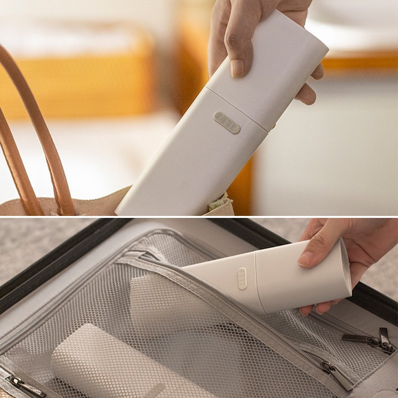 Set de viaje con cepillo de dientes, taza y estuche portátil