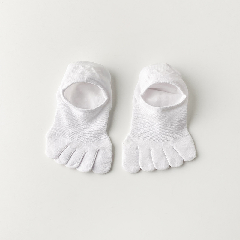 女性用5本指ソックス、女性用インビジブルソックス、夏用薄手メッシュ通気性ソックス、分割つま先レディースソックス|undefined