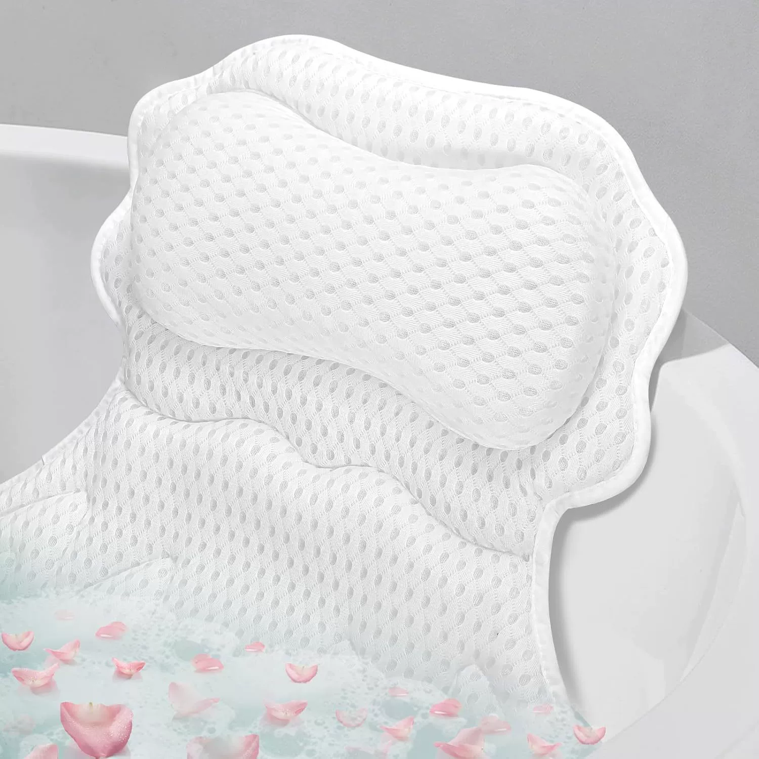 Bathtub pillow non-slip mat bath cushion back cushion bathing head pillow bath headrest massage bath pillow