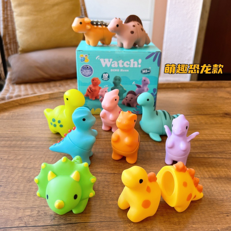 귀여운 공룡 매칭 10pcs 컬러 박스