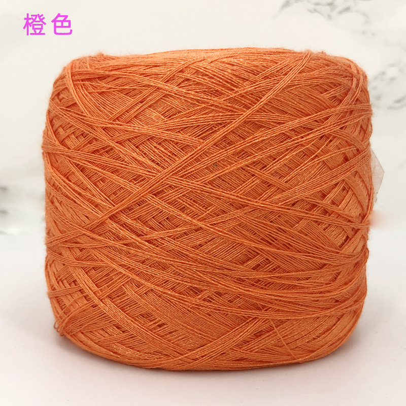 Siyue al por mayor de primavera y verano de seda de morera Tencel hilo de lana tejida a mano bricolaje Bola de seda de hielo hilo de lana fina