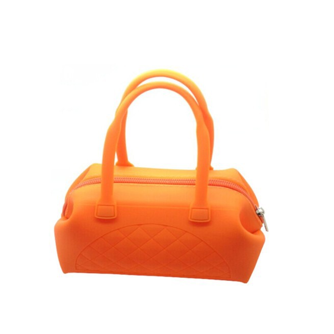 欣源厂家批发女士新款手提包硅胶迷你手提包硅胶零钱包