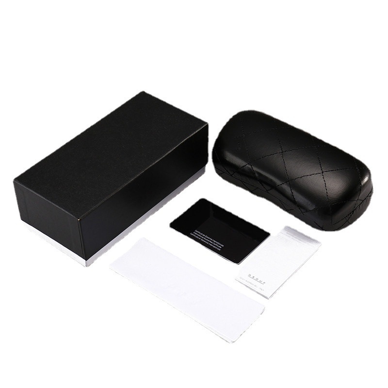 Xiangjia Glasses Case Glasses Cloth Set Packaging Box Famous Brand Glasses Frame Myopia Glasses Sun Manufacturer Wholesale